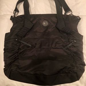 Lululemon Black Triumphant Tote Bag